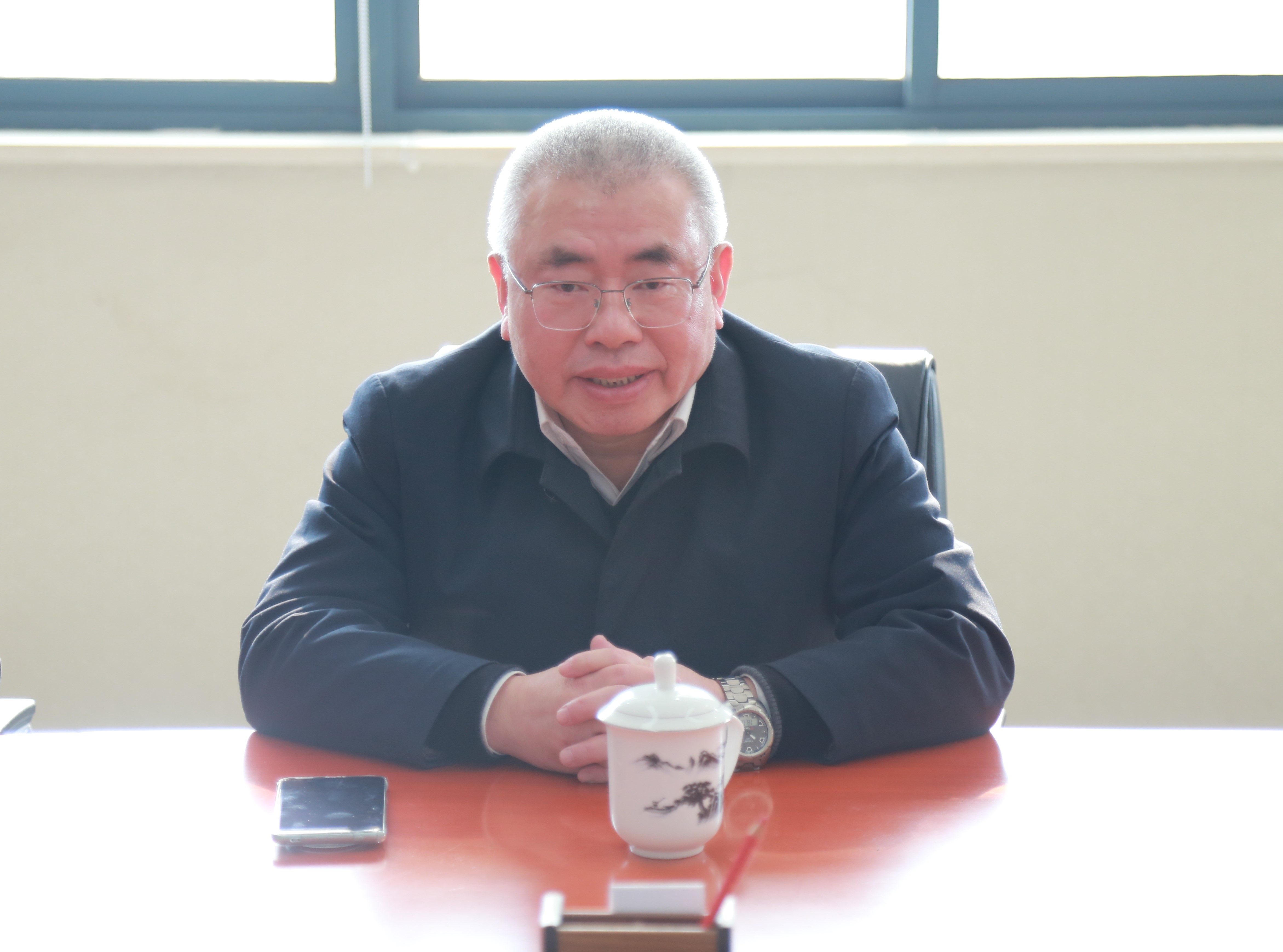 集團公司黨委書記、董事長、總經理楊安國作工作指導.JPG